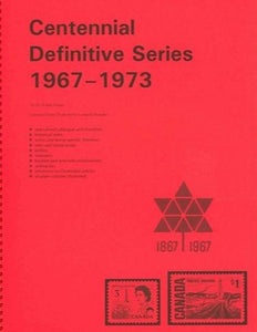 SÉRIE DÉFINITIVE DU CENTENAIRE 1967-73 RELIÉE EN SPIRALE