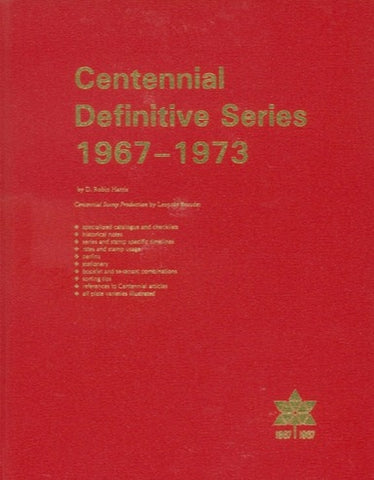 CENTENNIAL DEFINITIVE SERIES 1967-73 HARDBOUND